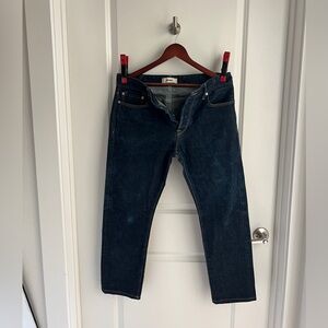 JAPANESE BUCK MASON DARK WASH DENIM | 33w | LIGHTLY WORN